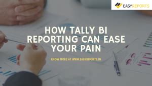 How Tally BI Reporting can ease your pain - Easy Reports