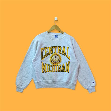 Vintage Central Michigan University Sweatshirts Central Michigan ...