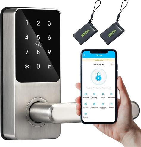 BBen Bluetooth Keypad Smart Door Lock with Keyless India | Ubuy