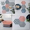 pepplo Trivet Mats,6 Pack Silicone Table Mats Heat Resistant Hot Pans ...