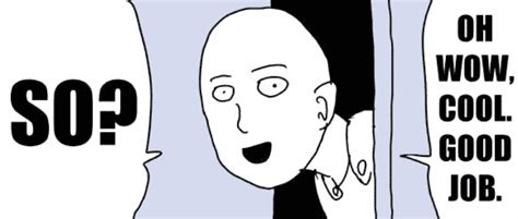 One Punch Man Who Could Do Is Meme 的图像结果