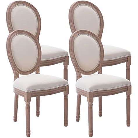 KCC Vintage French Dining Chairs Set of 2 with Mid India | Ubuy