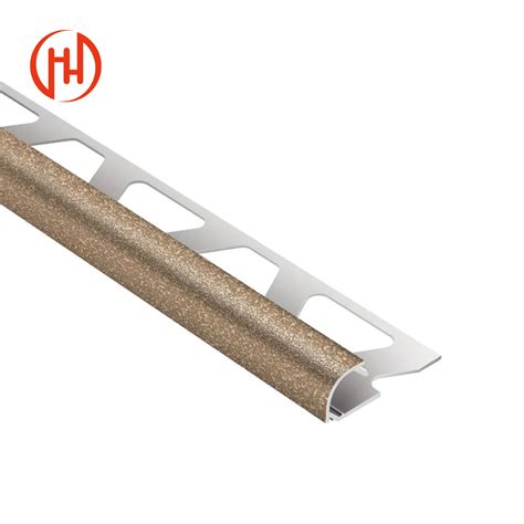 Aluminum Alloy Anodized Curved Round Tile Trim Ceramic Tile Trim for ...