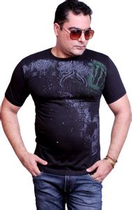 monster energy Graphic Print Men Round Neck Dark Blue T-Shirt - Buy ...