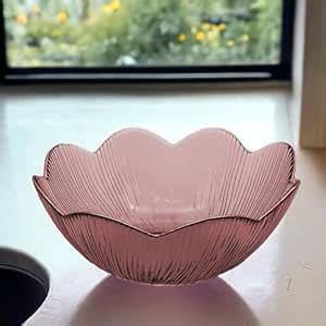 Buy Lemon Tree Round Wave Shape 6.5 inch Coloured Glass Platter with ...