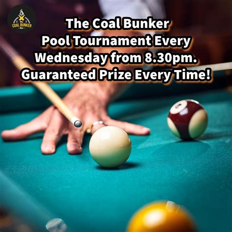 Weekly Pool Tournament at The Coal Bunker ???, The Coal Bunker Bar ...