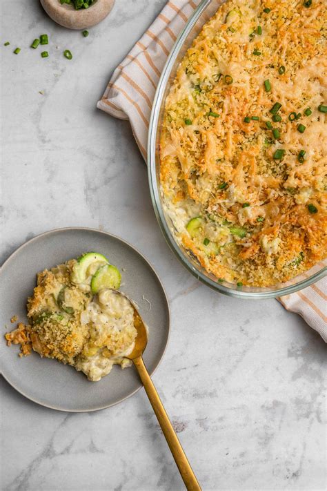 Old Fashioned Zucchini Casserole - Cup of Yum