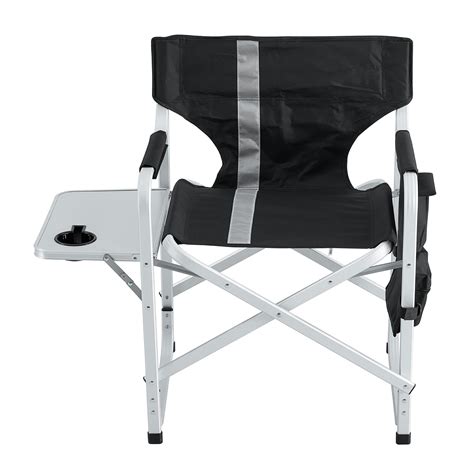 GerYuni Oversized Camping Chair with Side Table & Storage – 400lb ...
