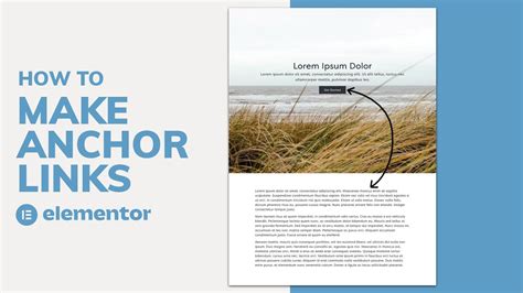 Image result for Elementor Hyperlinks Tutorial