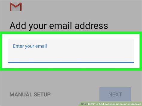 Image result for How to Add Email to Android
