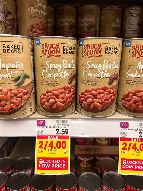 Saucy Spoon Baked Beans as low as $1.50! - Kroger Krazy