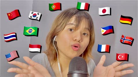 Image result for ASMR Language Lesson Different Language