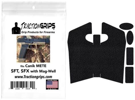 Tractiongrips rubber grip tape overlay for Canik India | Ubuy