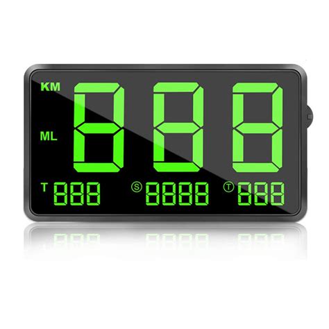 VJOYCAR C80 Hud Head Up Display Digital GPS Speedometer for Cars, 4 ...
