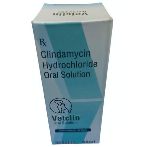 Sihil Vetclin Oral Solution (Clindamycin Hydrochloride) for Dogs and C ...