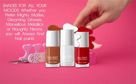 Buy Ellicia Nail Polish 12 Chemical Free Formula Ouick Dry, Glossy ...