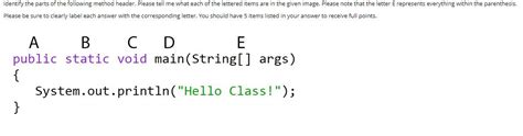 Image result for Method Header Example Java