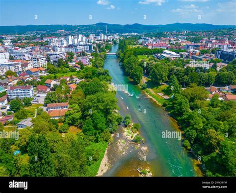 Panorama view of Banja Luka, Bosnia and Herzegovina Stock Photo - Alamy