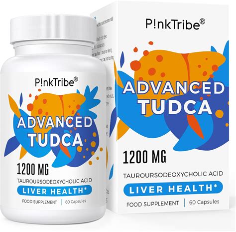 Buy TUDCA Tauroursodeoxycholic Acid Liver Support Supplement - 1200mg ...