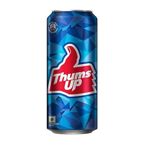 Thums Up Soft Drink Can,Cola,300 Ml : Amazon.in: Books
