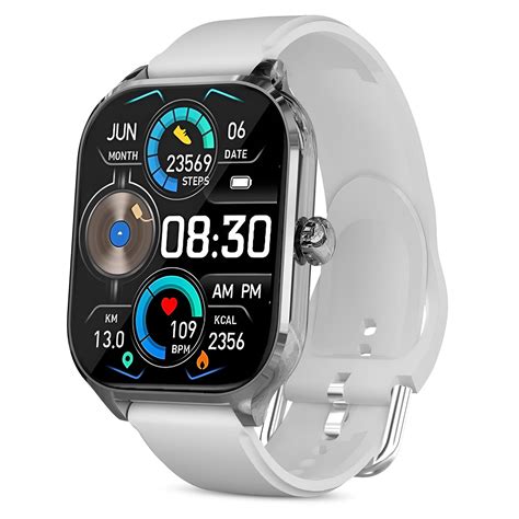 GameSir H9 Smartwatch with Long Battery Life 2.01" Screen High ...