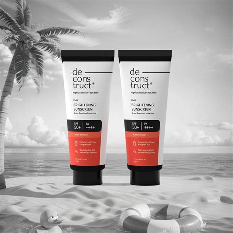 Buy Brightening Sunscreen Combo With Spf 50+ Combo Online at Deconstruct