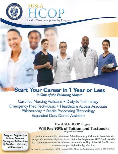 HCOP Accepting Applications | Southern University Shreveport Louisiana