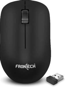 Frontech Wireless Mouse with 3 Handy Buttons | Scroll Wheel 1000 DPI ...
