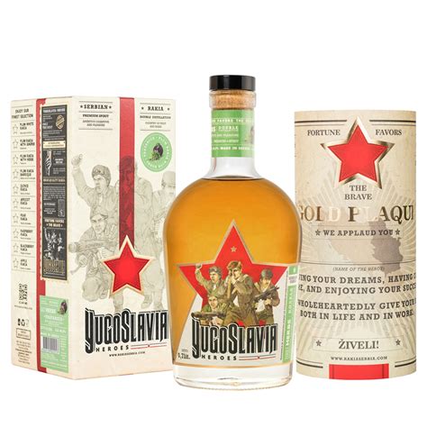Yugoslavia heroes | Rakija Yugoslavia heroes travar.box 0,7l | Maxi