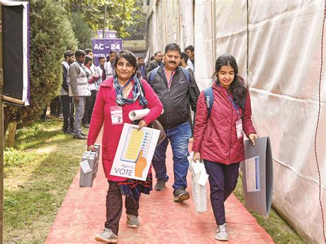 Battle for Capital: AAP eyes third term; BJP, Cong look at resurgence ...