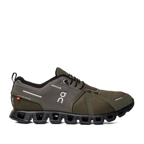 Buy ON RUNNING Cloud 5 Waterproof Men Adult Men 8.5 ON-59.98840 Olive ...
