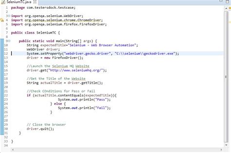 Image result for Script Selenium Java