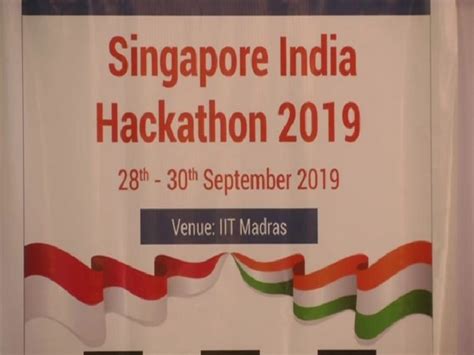 Singapore-India joint hackathon underway at IIT Madras