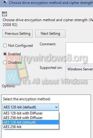 Image result for BitLocker Encryption Strength