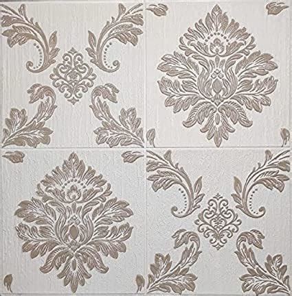 WOW Interiors 3D Wall Sticker PVC Foam Brick Self-Adhesive Wallpaper ...