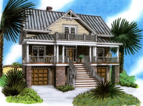 Advantages Of Coastal House Plans Elevated - House Plans