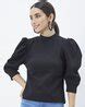 Buy Black Tops for Women by Kibo Online | Ajio.com