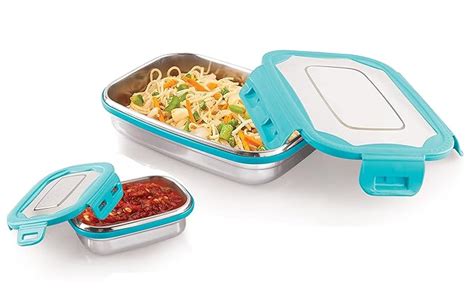 Buy MyPro - Eco Stainless Steel Tiffin with 4 Side Lock Lid (750ml ...