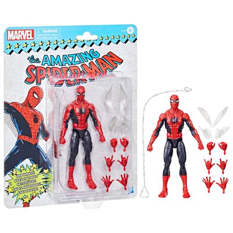 Marvel Legends The Amazing Spider-Man Retro Card Action Figure
