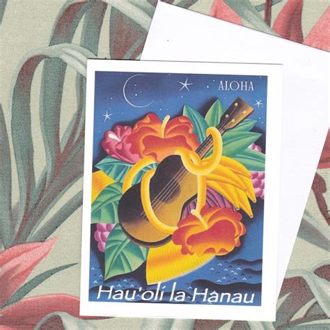 Hauoli La Hanau Card - Etsy