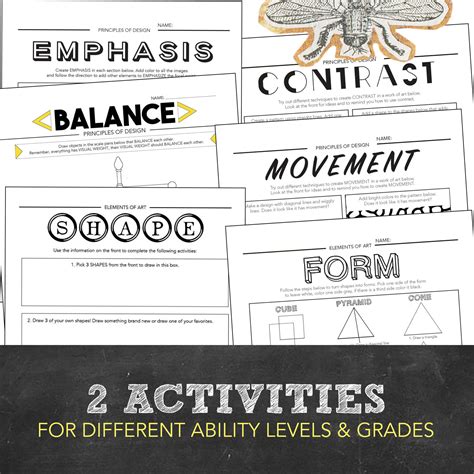 Image result for Design Principles of Art Worksheet