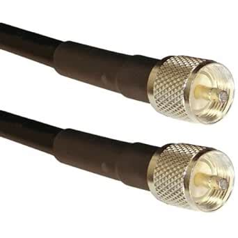 Ham and CB Radio PL-259 UHF Male RG-213 Coaxial Jumper | MIL-C-17/163A ...