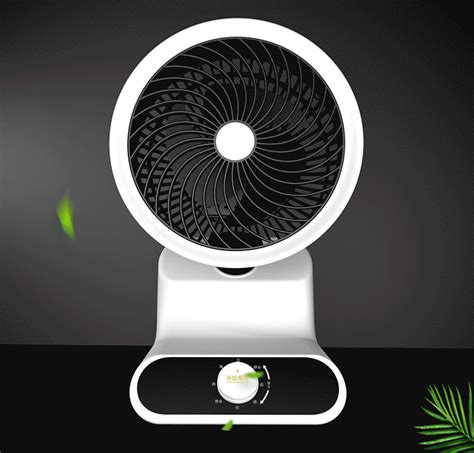 360度旋转空气循环扇创意新科技涡轮迷你电风扇静音大风力风扇-阿里巴巴