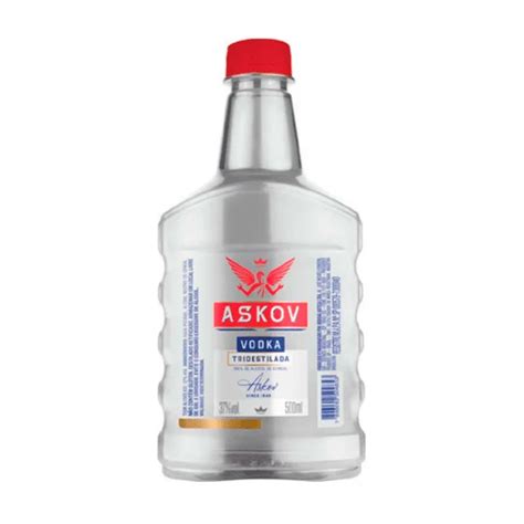 Ponto Certo Conveni&ecirc;ncia | VODKA ASKOV TRADICIONAL 500ML