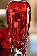 Image result for Looking for Red Glass Vase