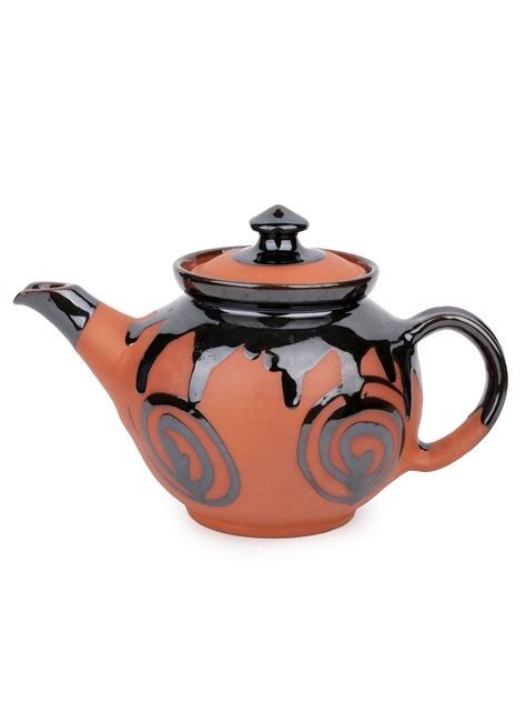 Discover Exquisite 500ml Terracotta Tea Coffee Kettle