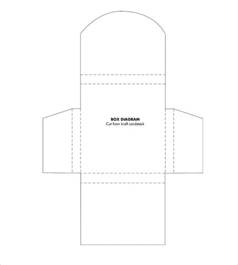 Gift Box Template Free Printable - Printable Templates Free