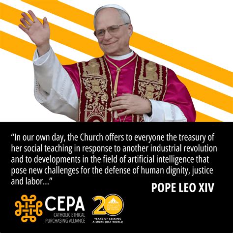 Instagram/Facebook: Pope Leo Quote - Ignatian Solidarity Network