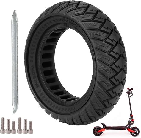 Amazon.com: LUCK4U 10 x 3 Scooter Solid Tire 10 Inch Electric Scooter Wheels Replacement ...