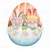 Image result for Watercolor Spring Rabbit